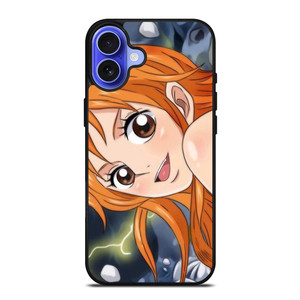 NAMI FACE ONE PIECE ANIME iPhone 16 Case Cover NAMI FACE ONE PIECE ANIME iPhone 16 Case Cover