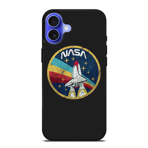 NASA RETRO CLASSIC LOGO iPhone 16 Case Cover NASA RETRO CLASSIC LOGO iPhone 16 Case Cover