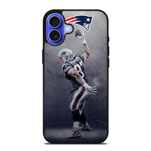 NEW ENGLAND PATRIOTS ROB GRONKOWSKI iPhone 16 Case Cover NEW ENGLAND PATRIOTS ROB GRONKOWSKI iPhone 16 Case Cover