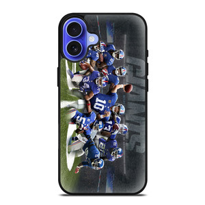 NEW YORK GIANTS TEAM iPhone 16 Case Cover