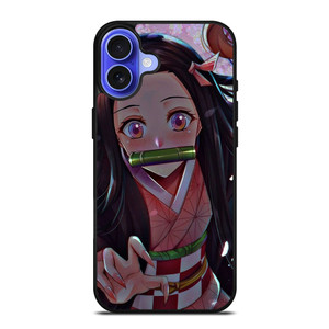 NEZUKO DEMON SLAYER KAMADO CARTOON MANGA iPhone 16 Case Cover NEZUKO DEMON SLAYER KAMADO CARTOON MANGA iPhone 16 Case Cover