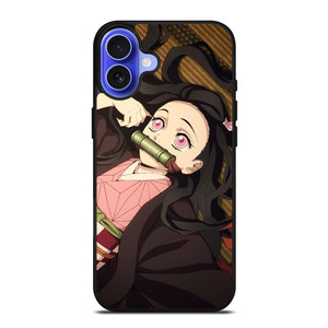 NEZUKO DEMON SLAYER KAMADO MANGA iPhone 16 Case Cover NEZUKO DEMON SLAYER KAMADO MANGA iPhone 16 Case Cover