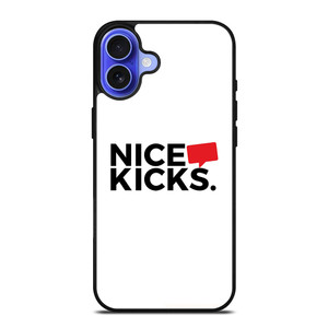 NICE KICKS SNEAKERS LOGO iPhone 16 Case Cover