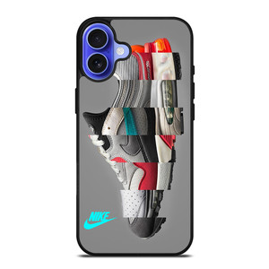 NIKE AIRMAX SHOES COLLAGE iPhone 16 Case Cover