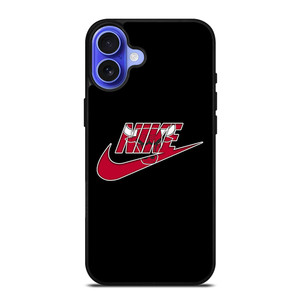 NIKE SWOOSH CHICAGO RED BULL BASKETBALL TEAM LOGO iPhone 16 Case Cover NIKE SWOOSH CHICAGO RED BULL BASKETBALL TEAM LOGO iPhone 16 Case Cover