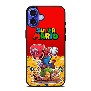 NINTENDO GAMES SUPER MARIO BROSS MARIO iPhone 16 Case Cover NINTENDO GAMES SUPER MARIO BROSS MARIO iPhone 16 Case Cover