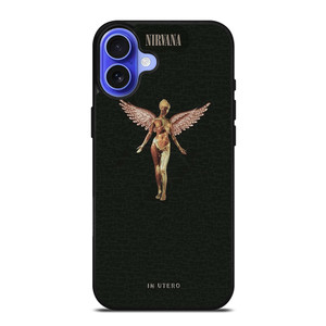 NIRVANA IN UTERO iPhone 16 Case Cover NIRVANA IN UTERO iPhone 16 Case Cover