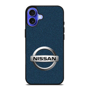NISSAN CAR LOGO DENIM iPhone 16 Case Cover