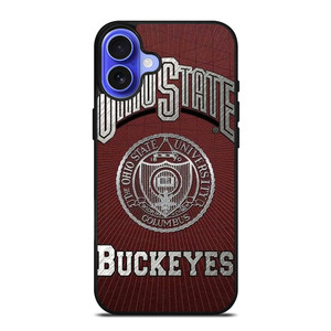 OHIE STATE BUCKEYES UNIVERSITY LOGO iPhone 16 Case Cover