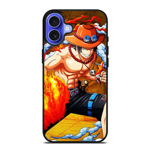 ONE PIECE ACE iPhone 16 Case Cover