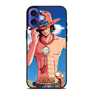 ONE PIECE ANIME ACE iPhone 16 Case Cover