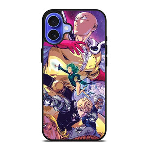 ONE PUNCH MAN ANIME CHARACTER iPhone 16 Case Cover