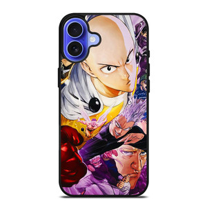 ONE PUNCH MAN CHARACTERS iPhone 16 Case Cover ONE PUNCH MAN CHARACTERS iPhone 16 Case Cover