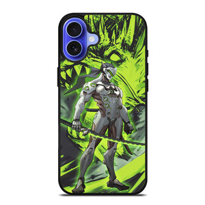OVERWATCH GENJI iPhone 16 Case Cover OVERWATCH GENJI iPhone 16 Case Cover