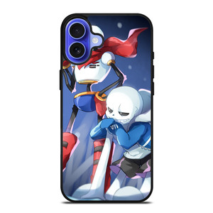 PAPYRUS AND SANIS UNDERTALE iPhone 16 Case Cover PAPYRUS AND SANIS UNDERTALE iPhone 16 Case Cover
