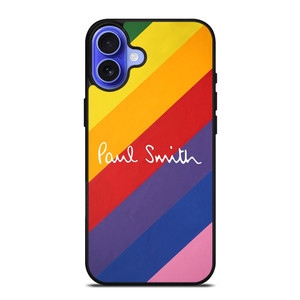 PAUL SMITH STRIPE COLOR iPhone 16 Case Cover PAUL SMITH STRIPE COLOR iPhone 16 Case Cover