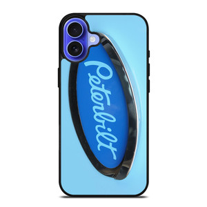 PETERBILT BLUE EMBLEM iPhone 16 Case Cover PETERBILT BLUE EMBLEM iPhone 16 Case Cover