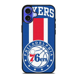 PHILADELPHIA 76ERS SIXERS LOGO iPhone 16 Case Cover PHILADELPHIA 76ERS SIXERS LOGO iPhone 16 Case Cover