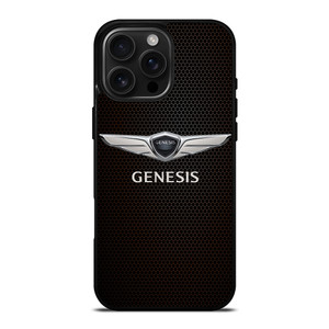 GENESIS CAR LOGO METAL PLATE iPhone 16 Pro Max Case Cover GENESIS CAR LOGO METAL PLATE iPhone 16 Pro Max Case Cover
