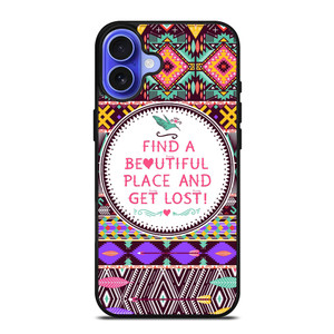 PIECE TRIBAL PATTERN 2 iPhone 16 Case Cover PIECE TRIBAL PATTERN 2 iPhone 16 Case Cover