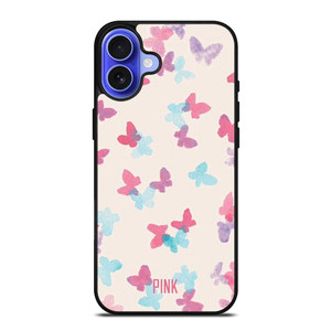 PINK NATION BUTTERFLY BRUSH iPhone 16 Case Cover PINK NATION BUTTERFLY BRUSH iPhone 16 Case Cover