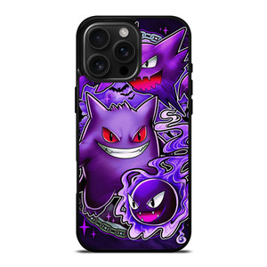 GENGAR SINISTER POKEMON POCKET MONSTER iPhone 16 Pro Max Case Cover GENGAR SINISTER POKEMON POCKET MONSTER iPhone 16 Pro Max Case Cover