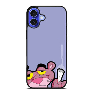 PINK PANTHER SMOKING iPhone 16 Case Cover PINK PANTHER SMOKING iPhone 16 Case Cover