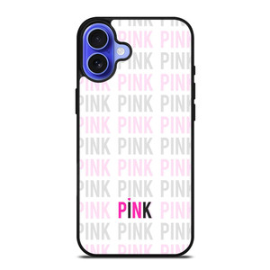 PINK VICTORIA'S SECRET LOGO iPhone 16 Case Cover