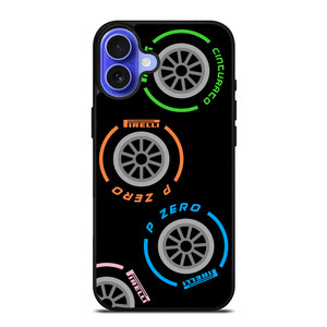 PIRELLI F1 TIRE ICON iPhone 16 Case Cover PIRELLI F1 TIRE ICON iPhone 16 Case Cover