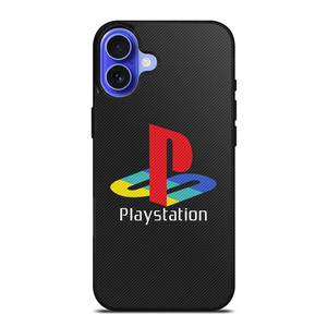 PLAYSTATION PS CARBON iPhone 16 Case Cover PLAYSTATION PS CARBON iPhone 16 Case Cover