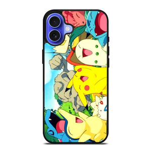 POKEMON CHARACTER iPhone 16 Case Cover POKEMON CHARACTER iPhone 16 Case Cover
