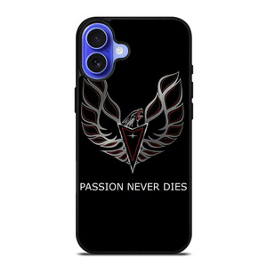 PONTIAC FIREBIRD PASSION NEVER DIES iPhone 16 Case Cover PONTIAC FIREBIRD PASSION NEVER DIES iPhone 16 Case Cover