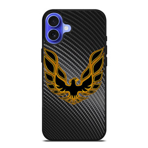PONTIAC TRANS AM FIREBIRD CARBON iPhone 16 Case Cover PONTIAC TRANS AM FIREBIRD CARBON iPhone 16 Case Cover