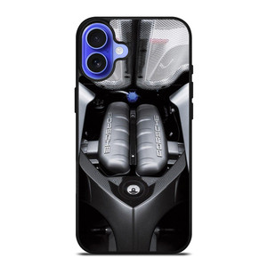PORSCHE SUPERCAR ENGINE iPhone 16 Case Cover