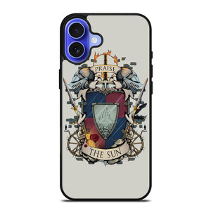 PRAISE THE SUNS DARK SOULS iPhone 16 Case Cover PRAISE THE SUNS DARK SOULS iPhone 16 Case Cover