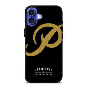 PRIMITIVE SKATEBOARDING P LOGO iPhone 16 Case Cover PRIMITIVE SKATEBOARDING P LOGO iPhone 16 Case Cover