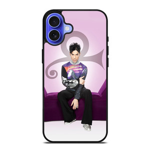 PRINCE PURPLE IN MEMORIAM 2 iPhone 16 Case Cover PRINCE PURPLE IN MEMORIAM 2 iPhone 16 Case Cover