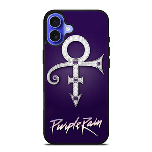PRINCE PURPLE RAIN ICON iPhone 16 Case Cover PRINCE PURPLE RAIN ICON iPhone 16 Case Cover