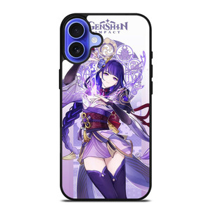 RAIDEN SHOGUN GENSHIN IMPACT iPhone 16 Case Cover RAIDEN SHOGUN GENSHIN IMPACT iPhone 16 Case Cover