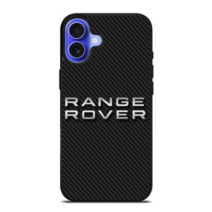 RANGE ROVER LAND ROVER LOGO CARBON iPhone 16 Case Cover RANGE ROVER LAND ROVER LOGO CARBON iPhone 16 Case Cover