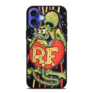 RAT FINK PINSTRIPE iPhone 16 Case Cover RAT FINK PINSTRIPE iPhone 16 Case Cover
