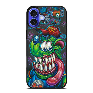 RAT FINK STINKY MONKEY iPhone 16 Case Cover RAT FINK STINKY MONKEY iPhone 16 Case Cover