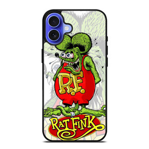 RAT FINK iPhone 16 Case Cover RAT FINK iPhone 16 Case Cover