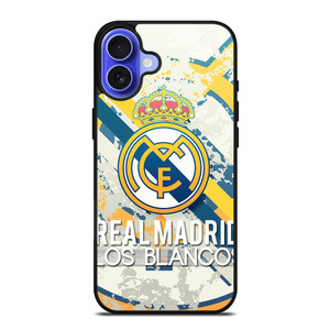 REAL MADRID LOS BLANCOS iPhone 16 Case Cover REAL MADRID LOS BLANCOS iPhone 16 Case Cover