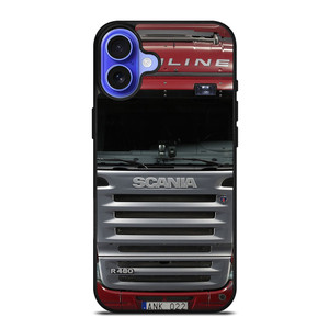 RED SCANIA TRUCK HIGHLINE iPhone 16 Case Cover RED SCANIA TRUCK HIGHLINE iPhone 16 Case Cover