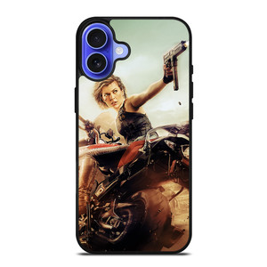 RESIDENT EVIL MILLA JOVOVICH iPhone 16 Case Cover RESIDENT EVIL MILLA JOVOVICH iPhone 16 Case Cover