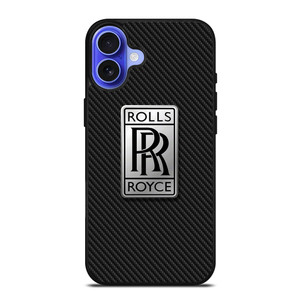 ROLLS ROYCE CAR LOGO CARBON iPhone 16 Case Cover ROLLS ROYCE CAR LOGO CARBON iPhone 16 Case Cover