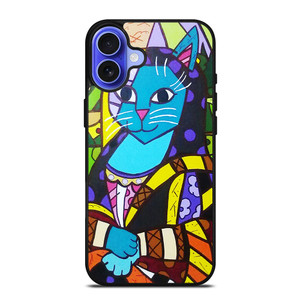 ROMERO BRITTO MONALISA iPhone 16 Case Cover ROMERO BRITTO MONALISA iPhone 16 Case Cover