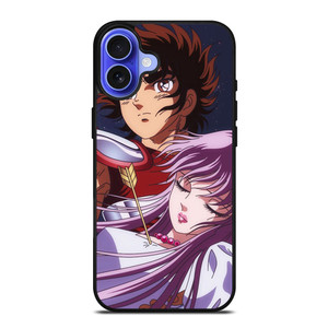 SAINT SEIYA AND PRINCESS iPhone 16 Case Cover