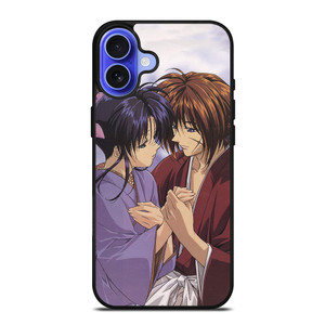 SAMURAI X RUROUNI KENSHIN AND KAORU iPhone 16 Case Cover
